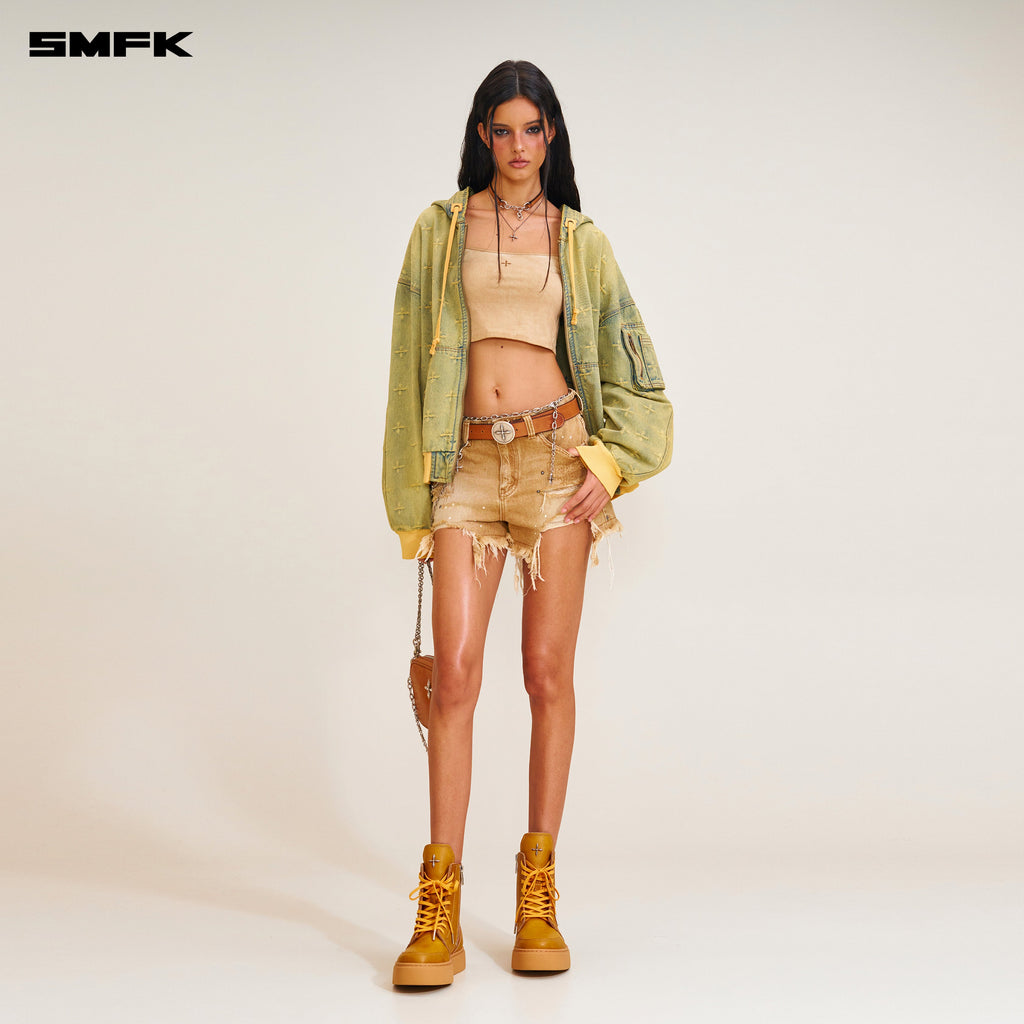 Ancient Myth Denim Oversized Hoodie Ancient Myth (Yellow)