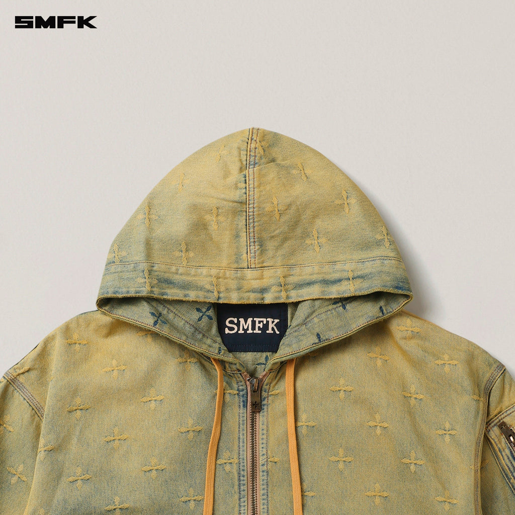 Ancient Myth Denim Oversized Hoodie Ancient Myth (Yellow)