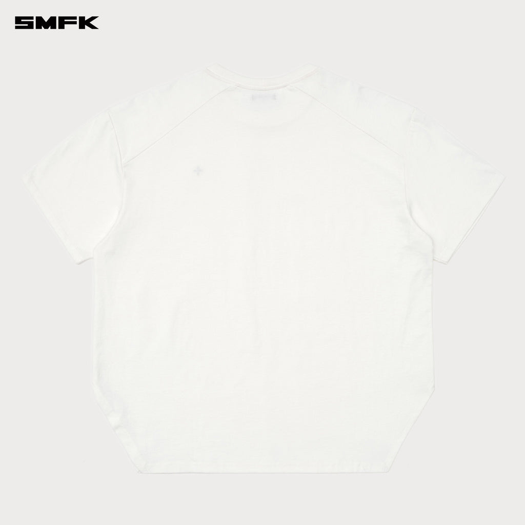 Compass California Tee Snowy Mountain White