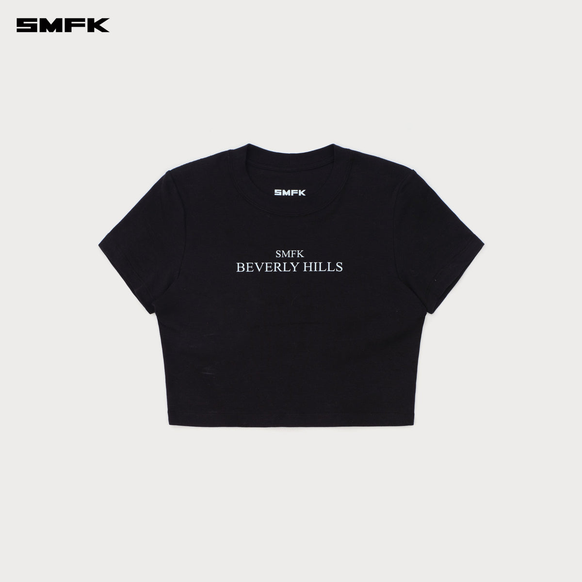 Compass Beverly Movie Subtitles Crop Tee Wild Black