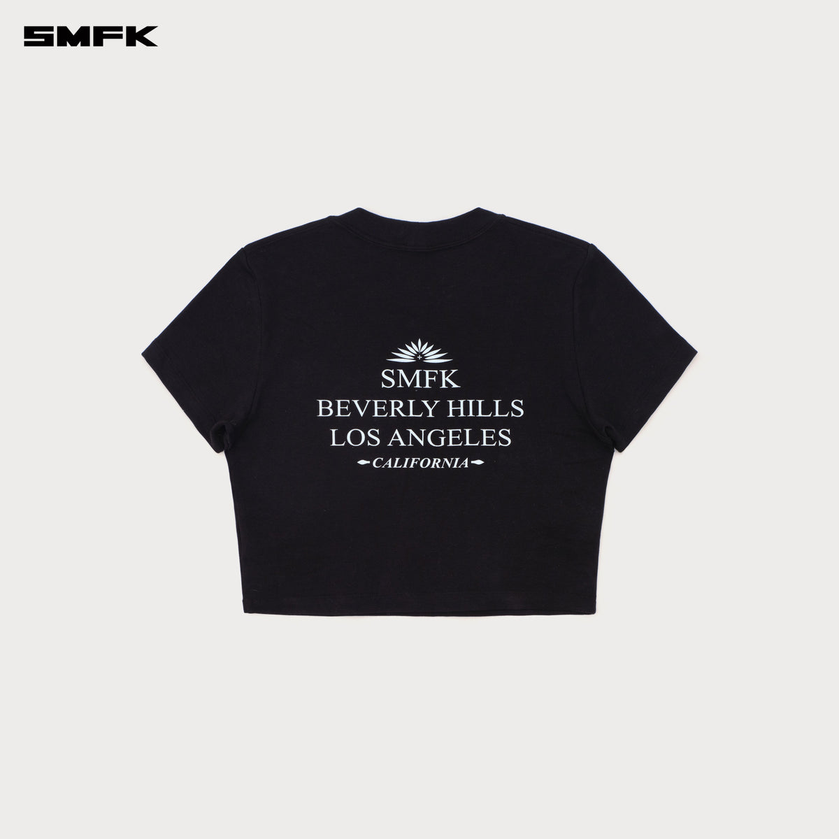 Compass Beverly Movie Subtitles Crop Tee Wild Black