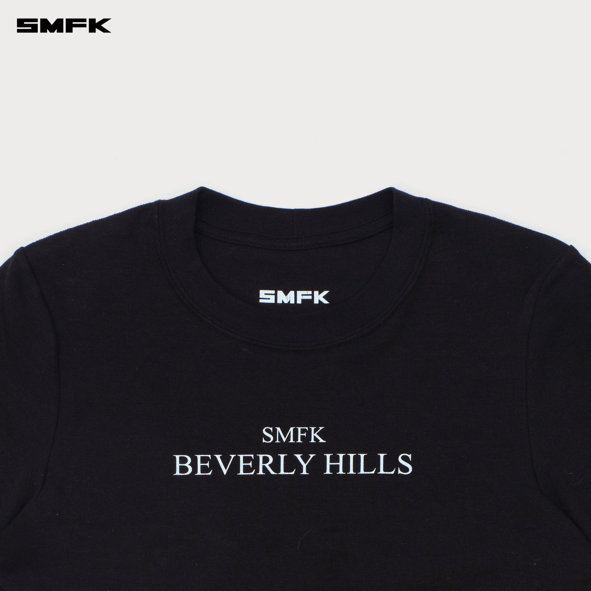 Compass Beverly Movie Subtitles Crop Tee Wild Black