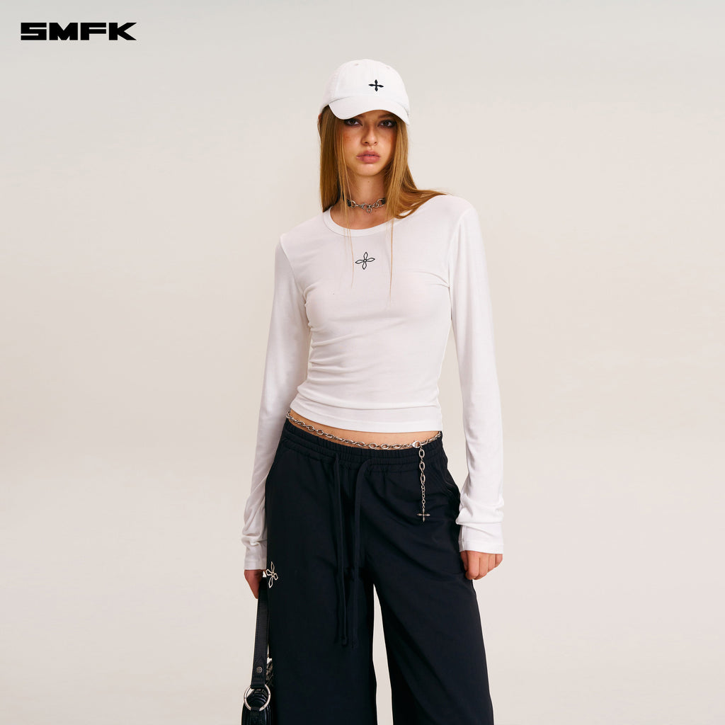 COMPASS BADGE RETRO CARGO CAP SNOW MOUNTAIN WHITE