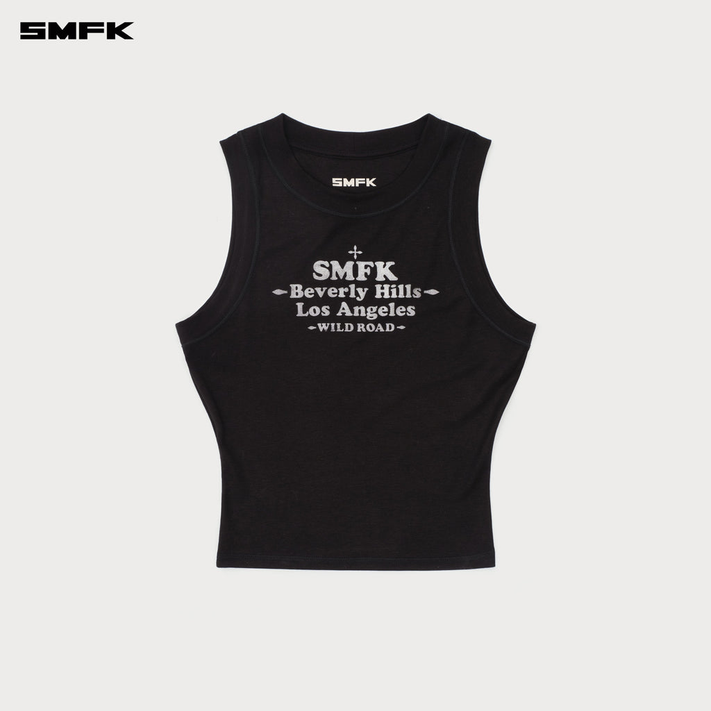 Beverly Sports Tank Top Wild Black