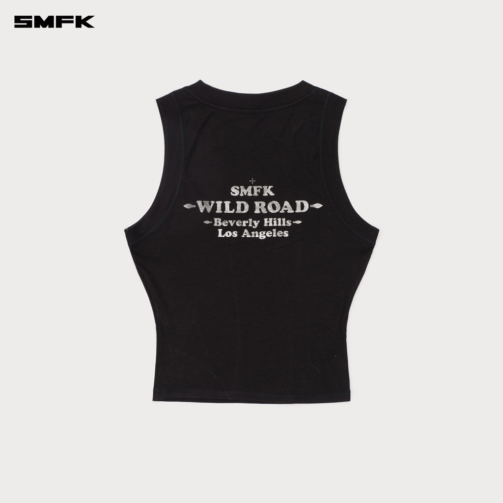 Beverly Sports Tank Top Wild Black