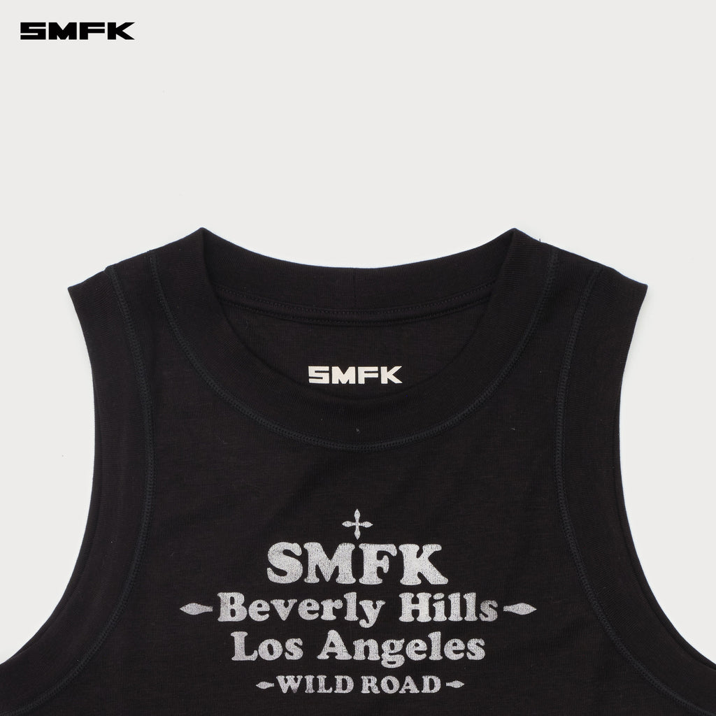 Beverly Sports Tank Top Wild Black