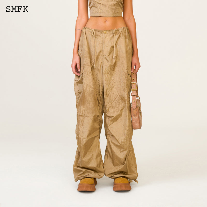 Ancient Myth Golden Snake Hunting Paratrooper Pants