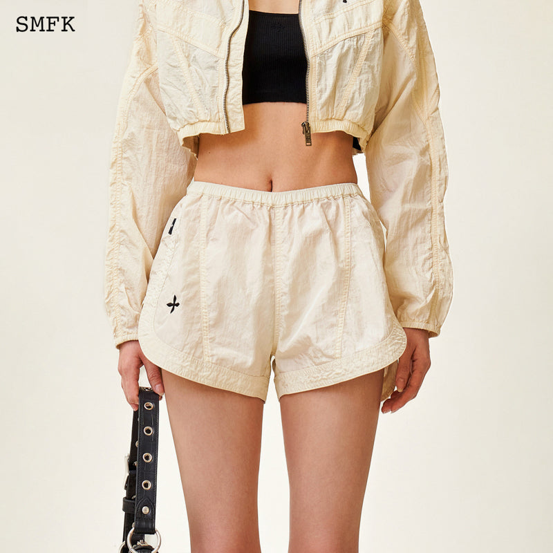 Ancient Myth Viper Jogging Shorts In White