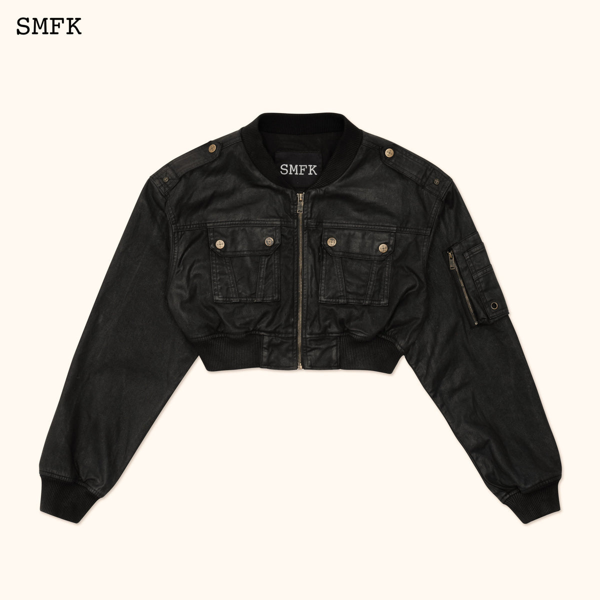 Ancient Myth Black Panther Pilot Jacket