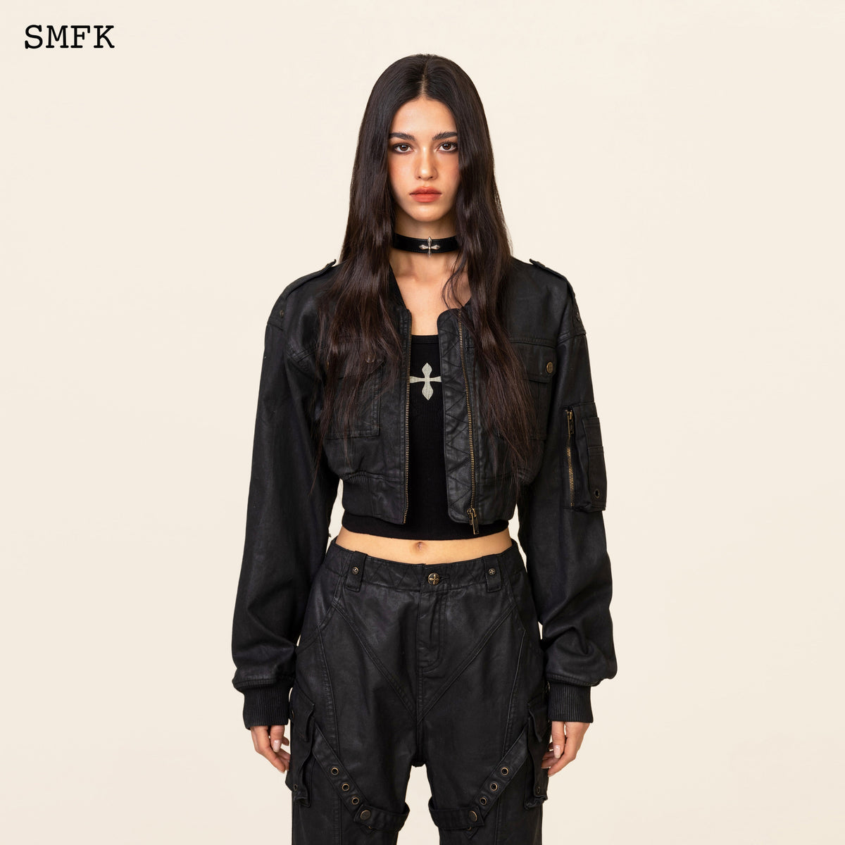 Ancient Myth Black Panther Pilot Jacket