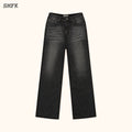 Ancient Myth Diamond(Synthetic Diamond) Flared Jeans In Black