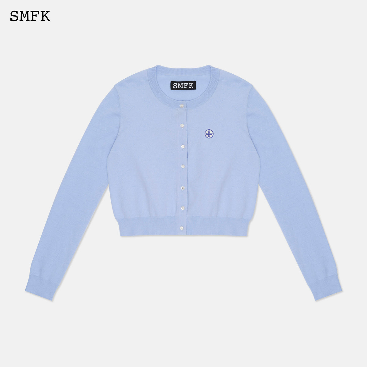 Compass Academy Blue Knitted Cardigan