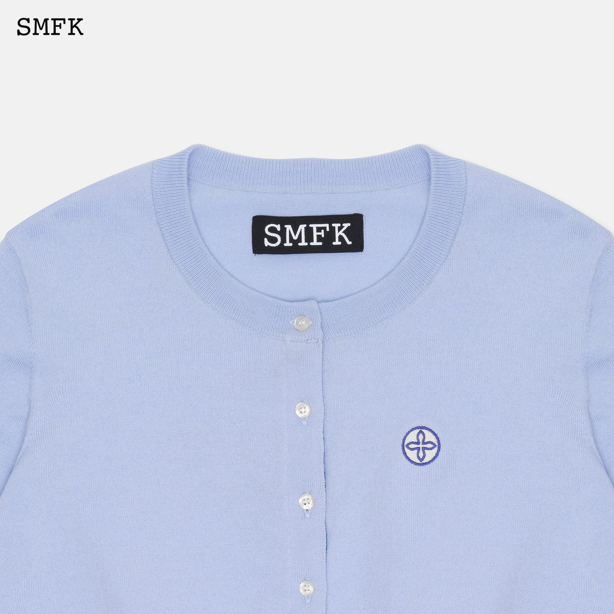 Compass Academy Blue Knitted Cardigan