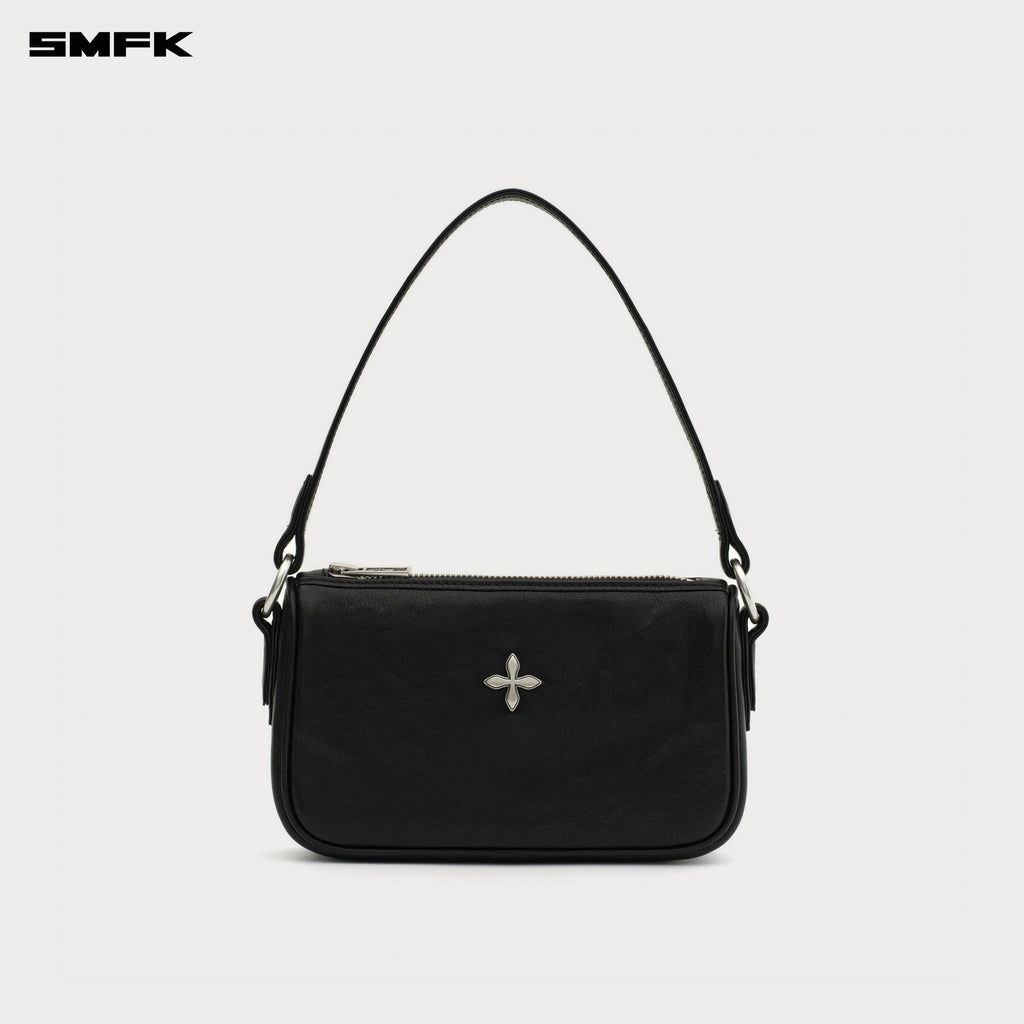 COMPASS BADGE Cross Black Bag (Small)