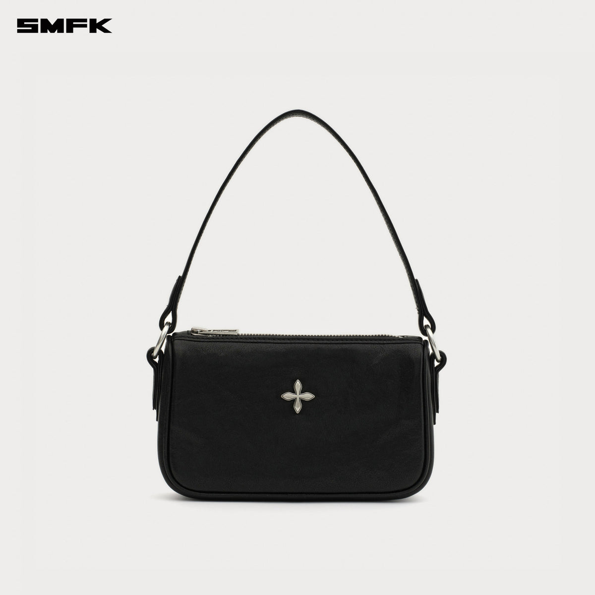 COMPASS BADGE Cross Black Bag (Small)