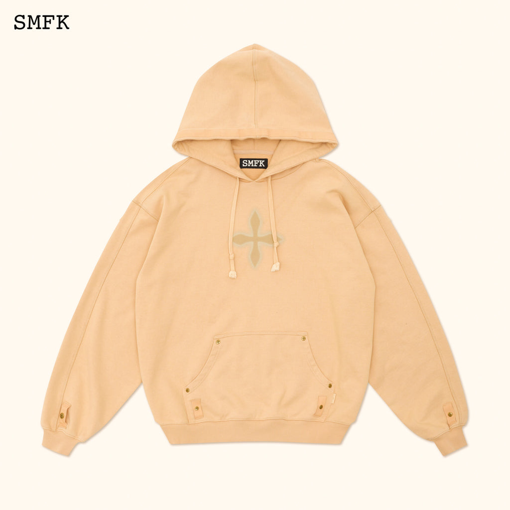 Compass Classic Cross Camping Hoodie In Wheat