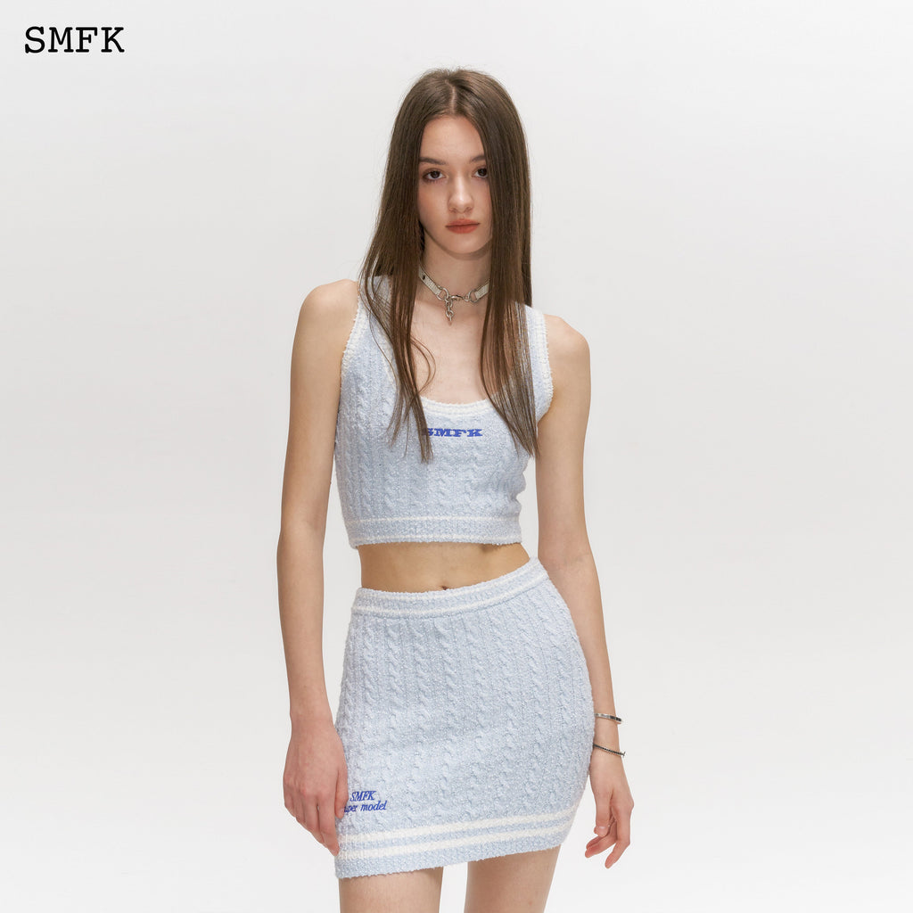 Compass Classical Blue Knitted Set